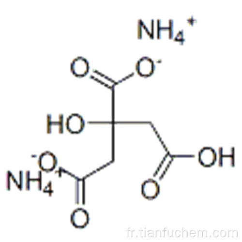 Citrate d&#39;hydrogène diammonique CAS 7632-50-0